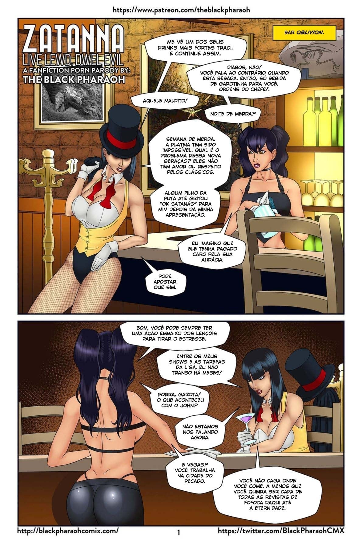 Live Lewd, Dwel Evil by Black Pharaoh Comix