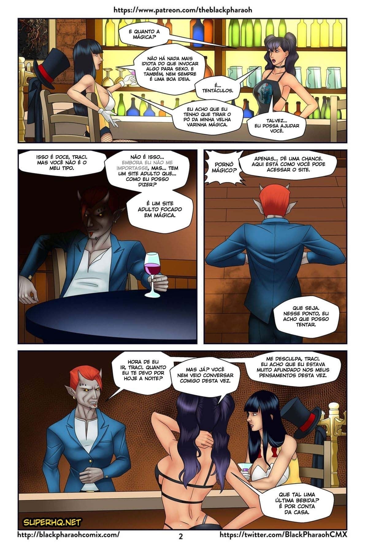 Live Lewd, Dwel Evil by Black Pharaoh Comix