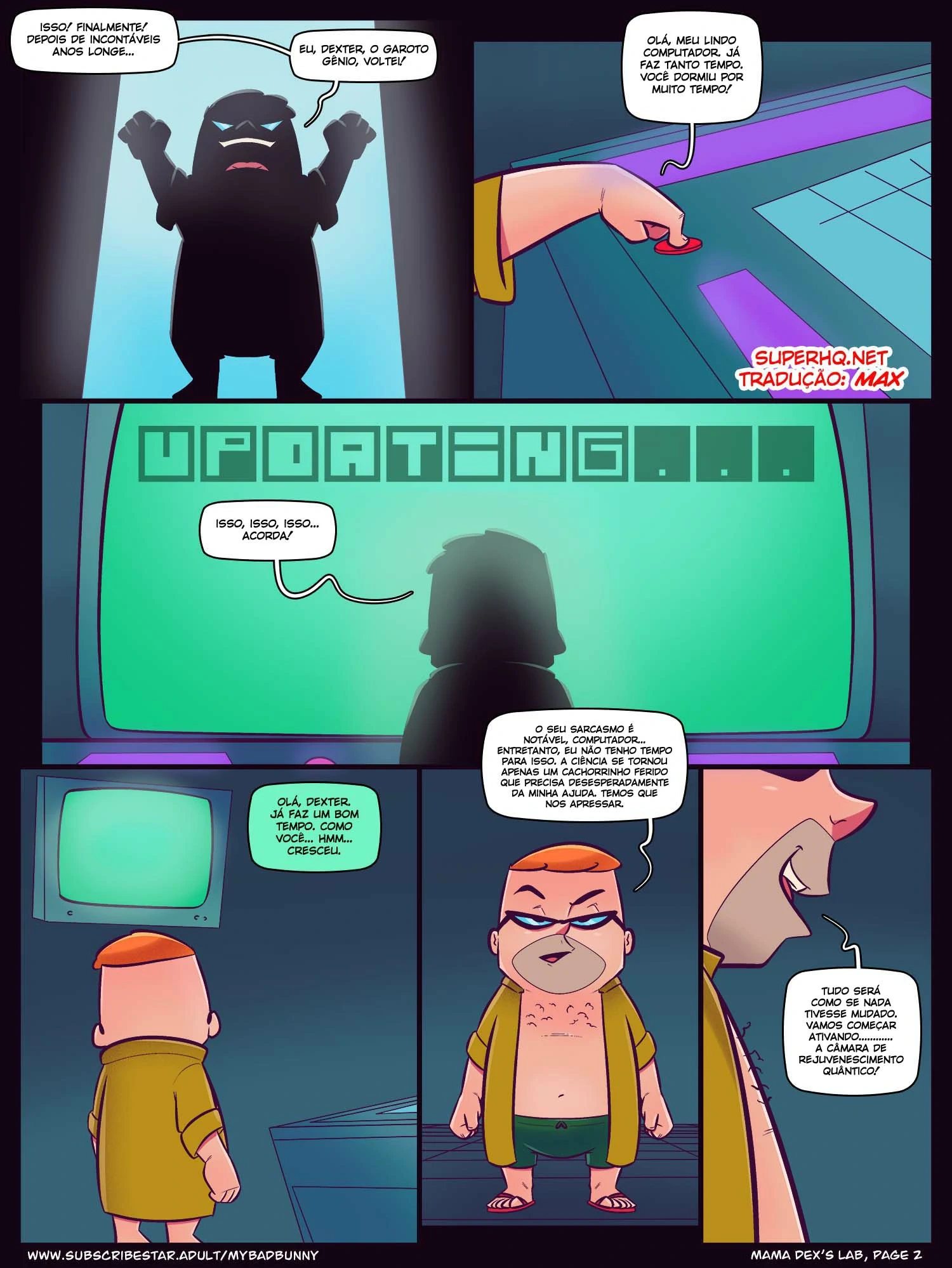 Mama Dexs Lab by Barnabie Bunny
