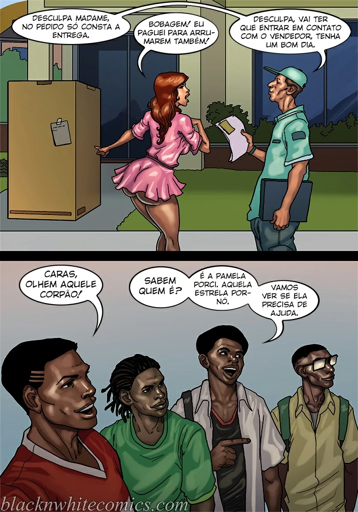 Slutty Moms by Black and White Comics
