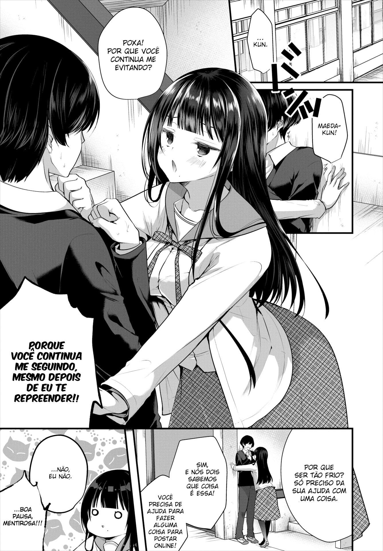 I Found This Plain Girl’s Lewd Account and It Turns Out She’s a Slut!? 2 by Mareo