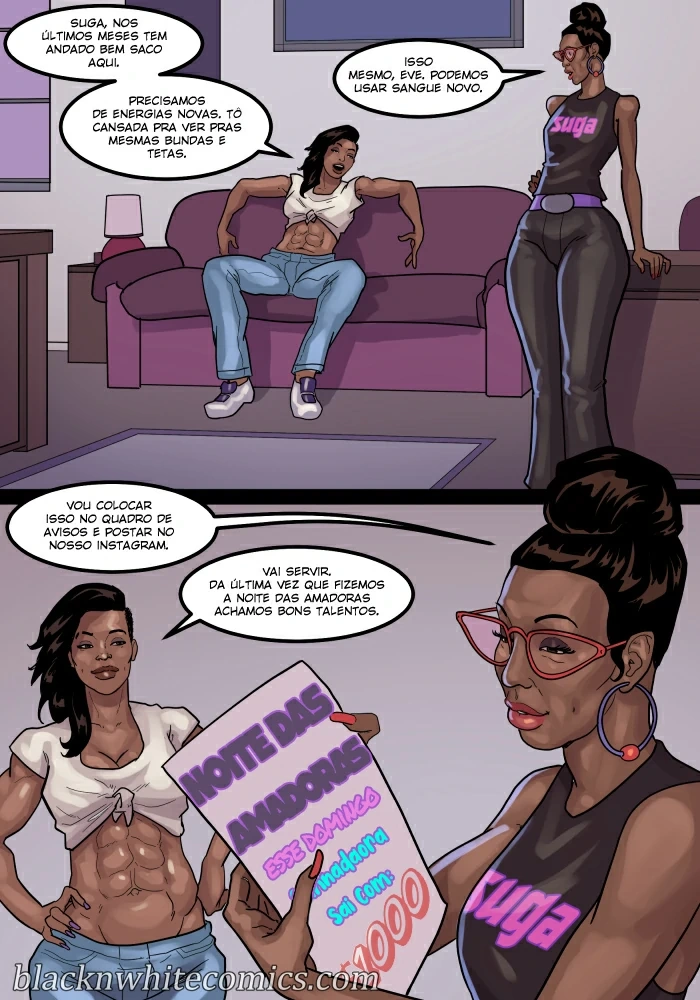 Chocolate City, Suga Trap by Black and White Comics