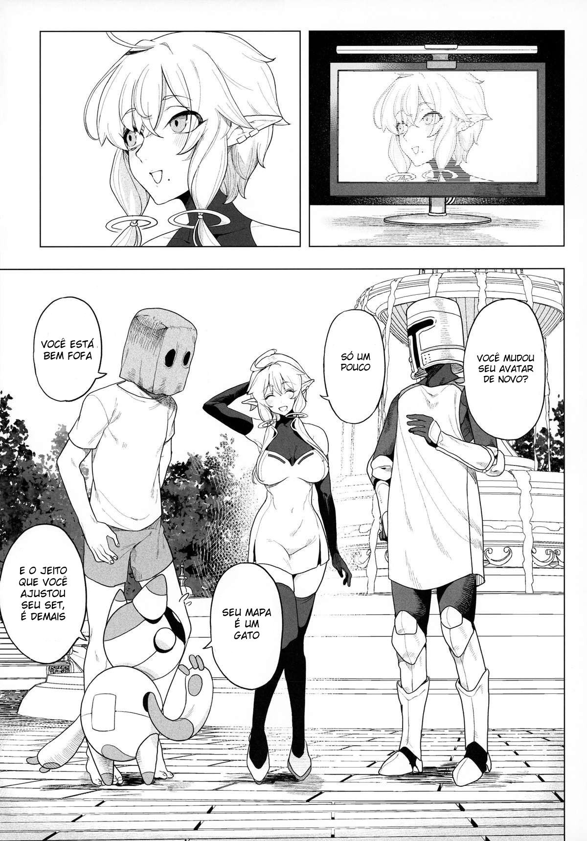 Denno Kanki - Kasou Kuukan de Ochiru Shoujo by Kamaboko