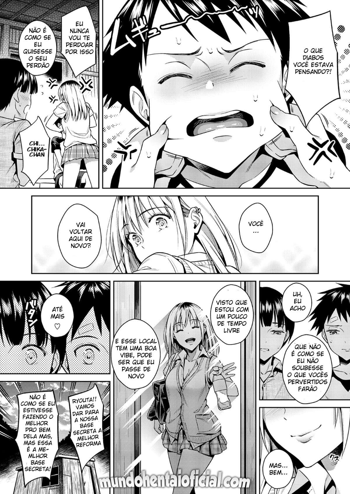 Bokura no Himitsu Kichi - One girl and two boys in their secret base by Ohno KanaeOono
