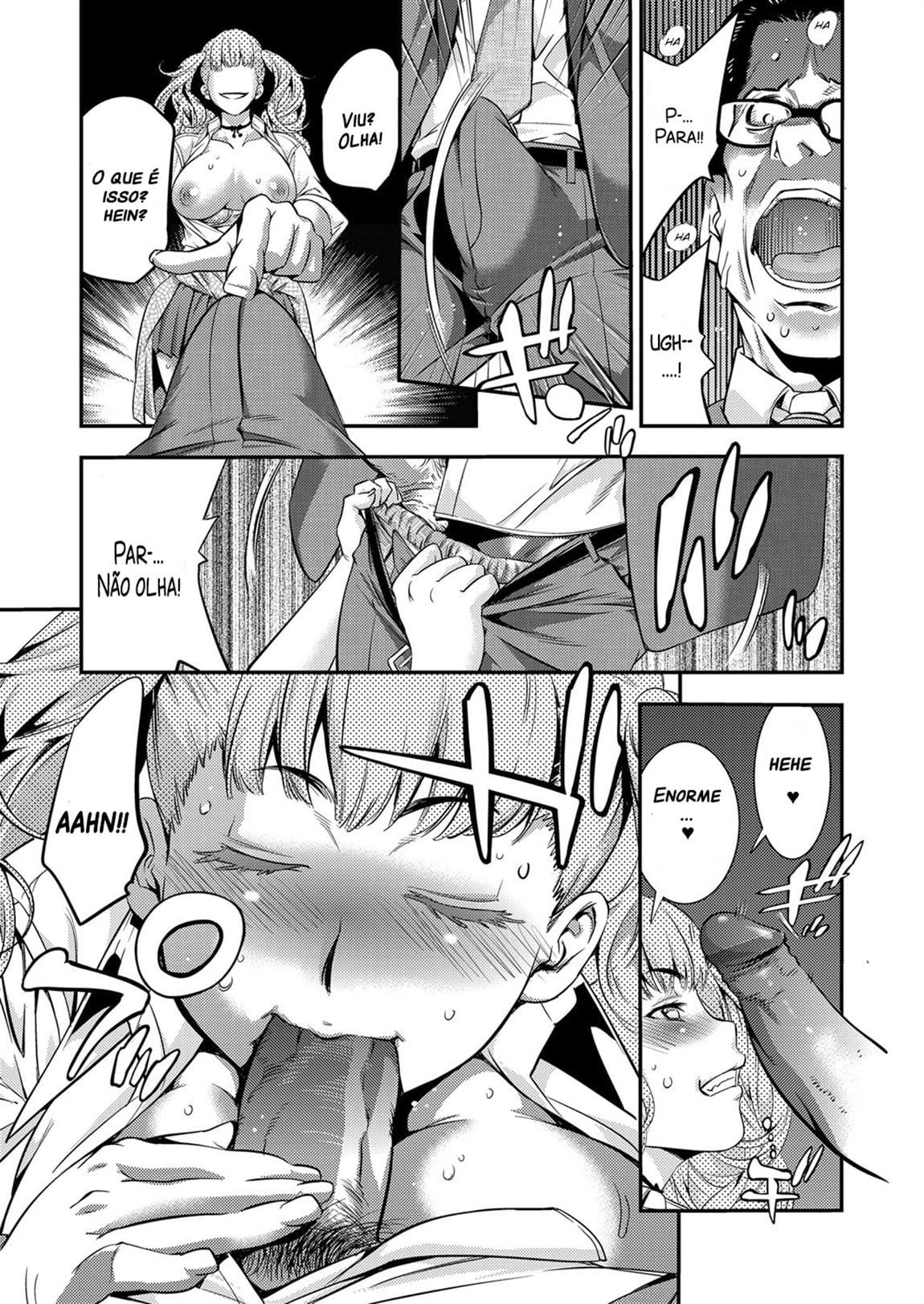 JK Bitch Gyaru ga Enkou o Chichioya ni Okorareta node Kinshin Soukan Shite yatta by Shigaoka Touki