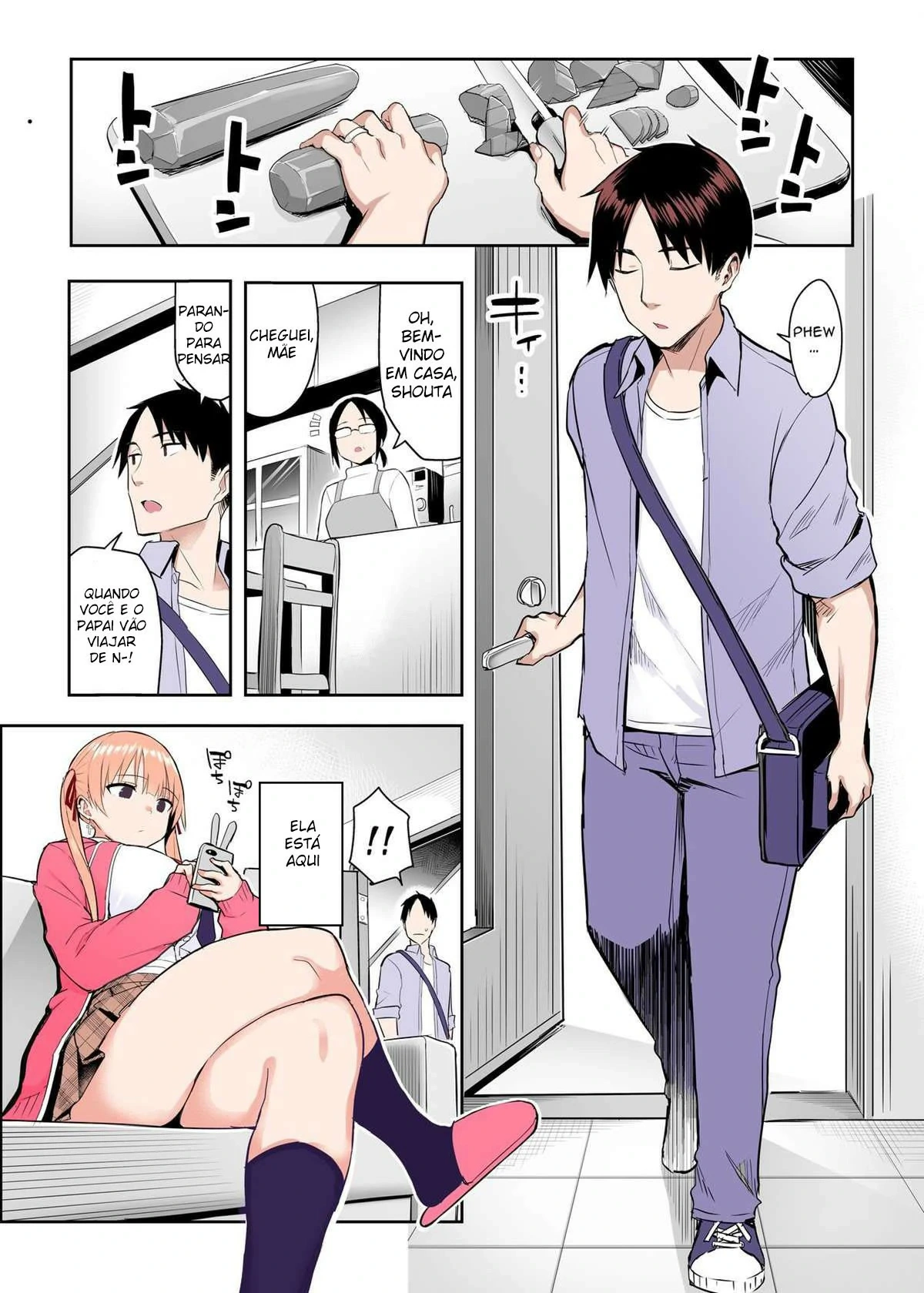 Moto InCha no Kyonyuu Yariman Imouto ga Erosugite Onii-chan wa Mou 2 by Ichi... Y...