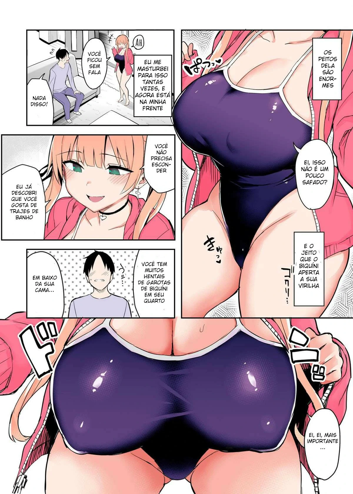 Moto InCha no Kyonyuu Yariman Imouto ga Erosugite Onii-chan wa Mou 2 by Ichi... Y...