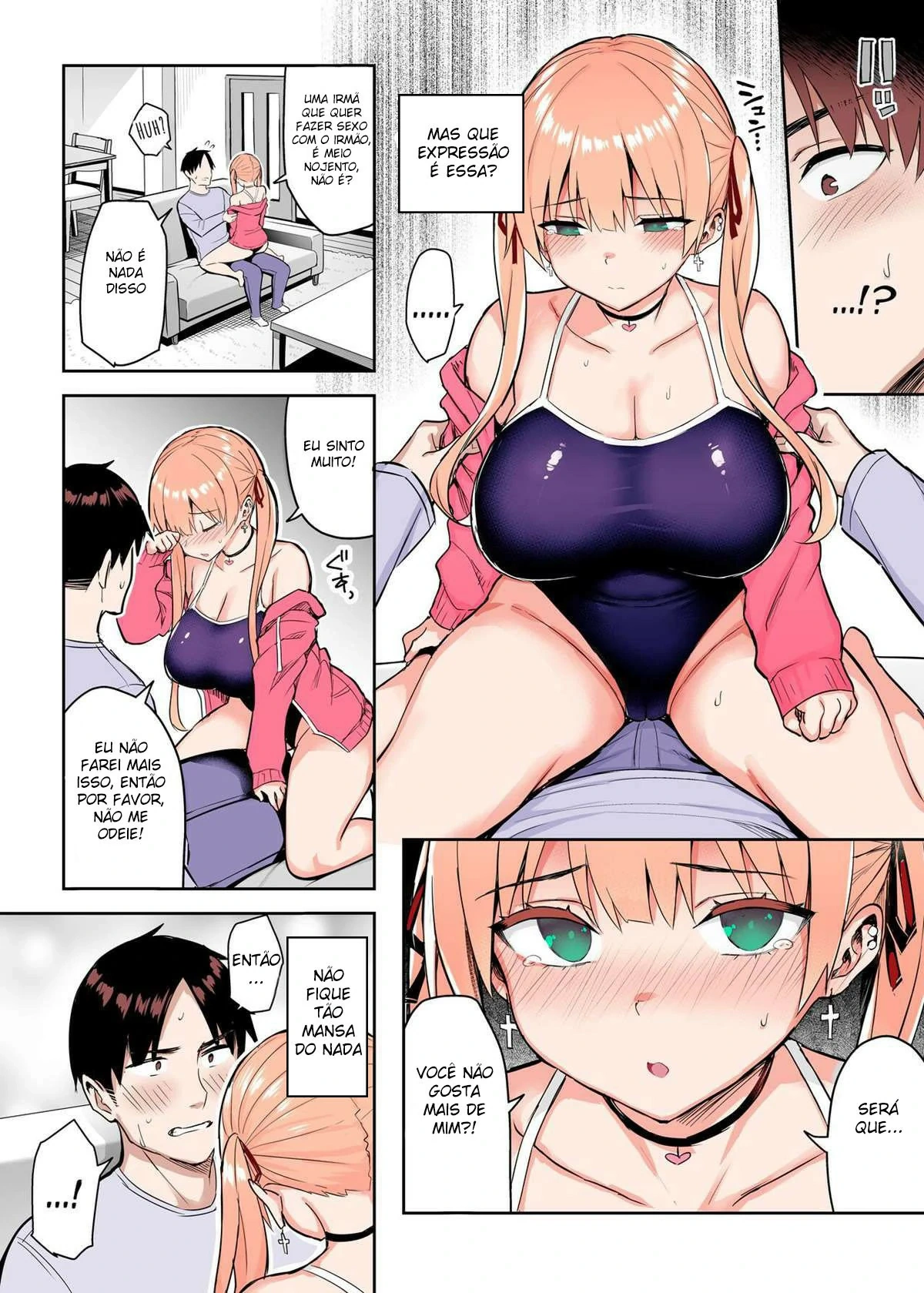 Moto InCha no Kyonyuu Yariman Imouto ga Erosugite Onii-chan wa Mou 2 by Ichi... Y...