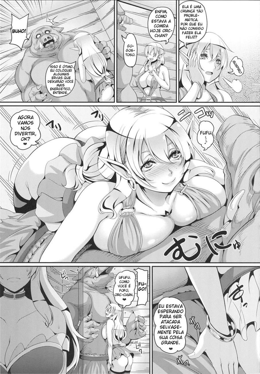 Inran Elf Oyako to Orc by Kazuhiro