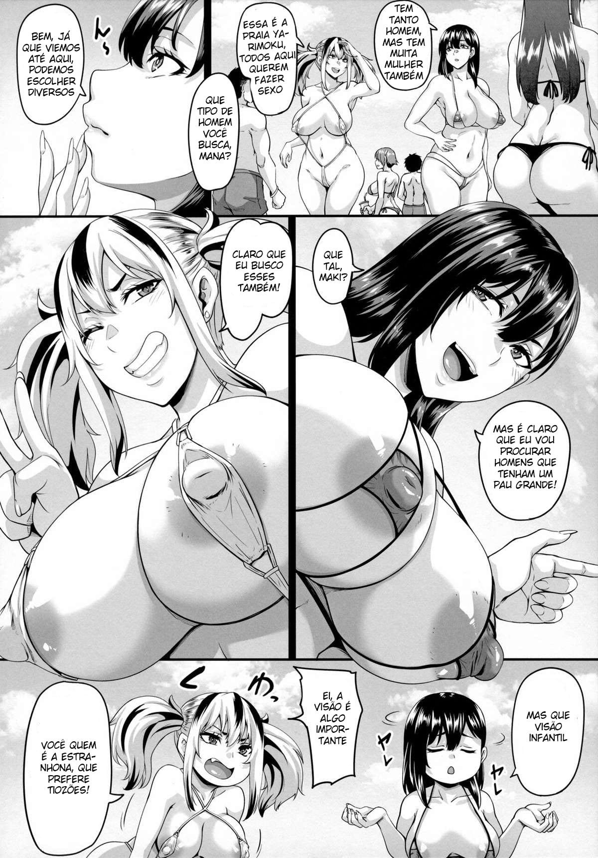 Kazoku Ryokou wa Yarimoku Beach de Sex Zanmai by Kazuhiro