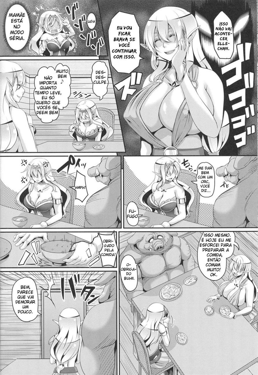 Inran Elf Oyako to Orc by Kazuhiro