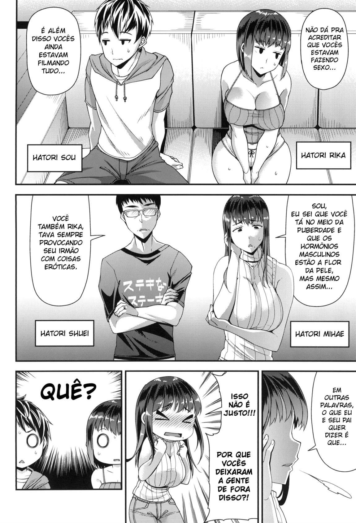 Kazoku de Hamedori 4P Shitemita by Satsuki Imonet