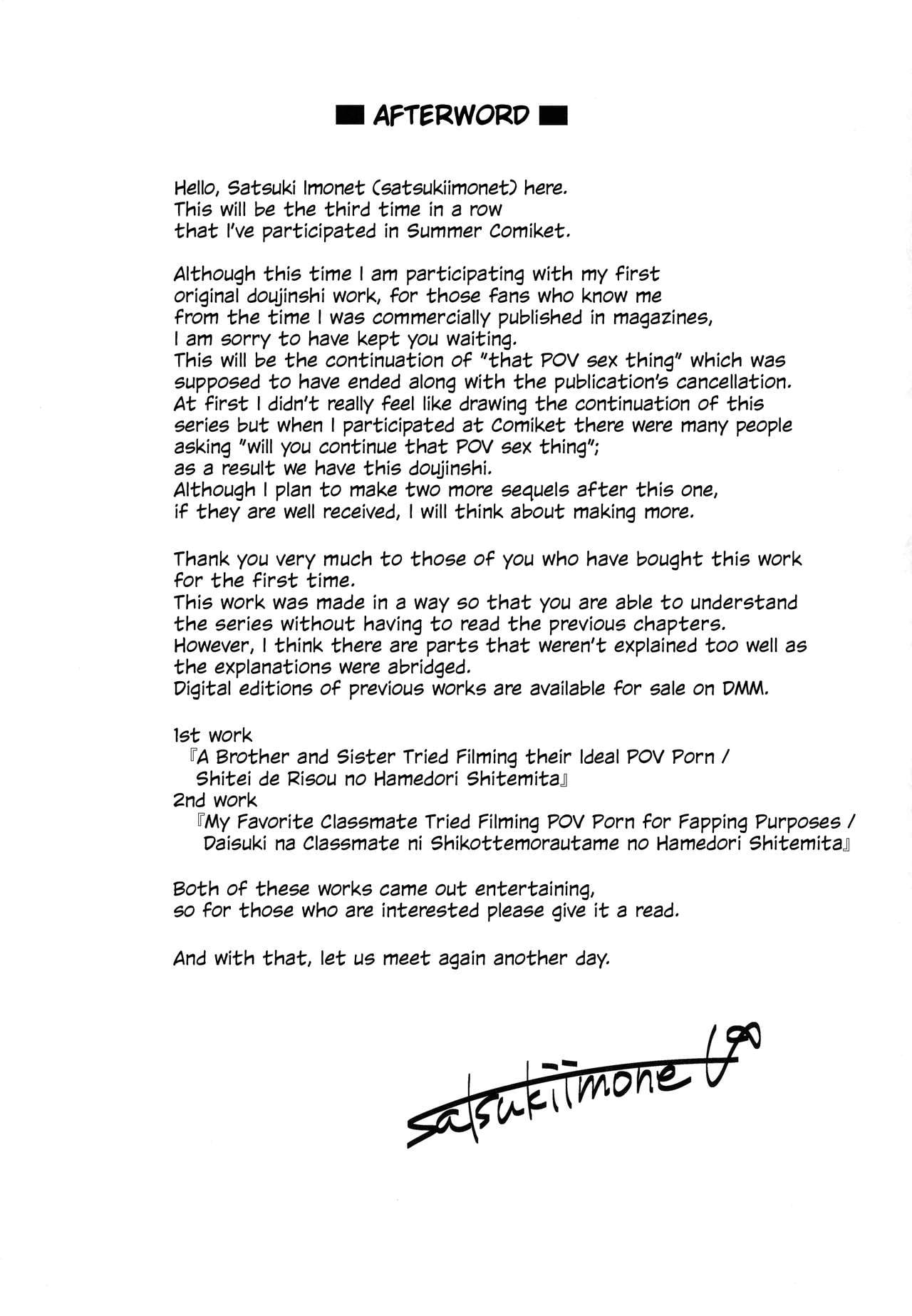 Ane to Kanojo to Hamedori 3P Shitemita by Satsuki Imonet