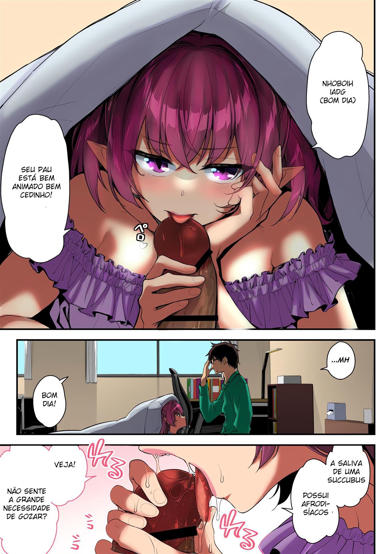 Zako Succubus-chan wa Semen ga Hoshii no! by Hakui Ami
