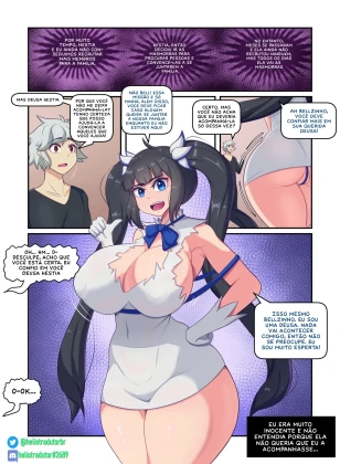 Hestia!! (DanMachi) capa