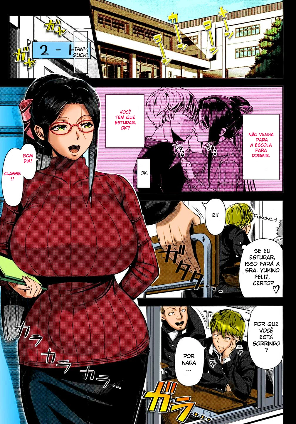 Yukino Sensei No Seikyouiku | Hajimete no Hitozuma 5 (Colorido) by Shino... Yu...