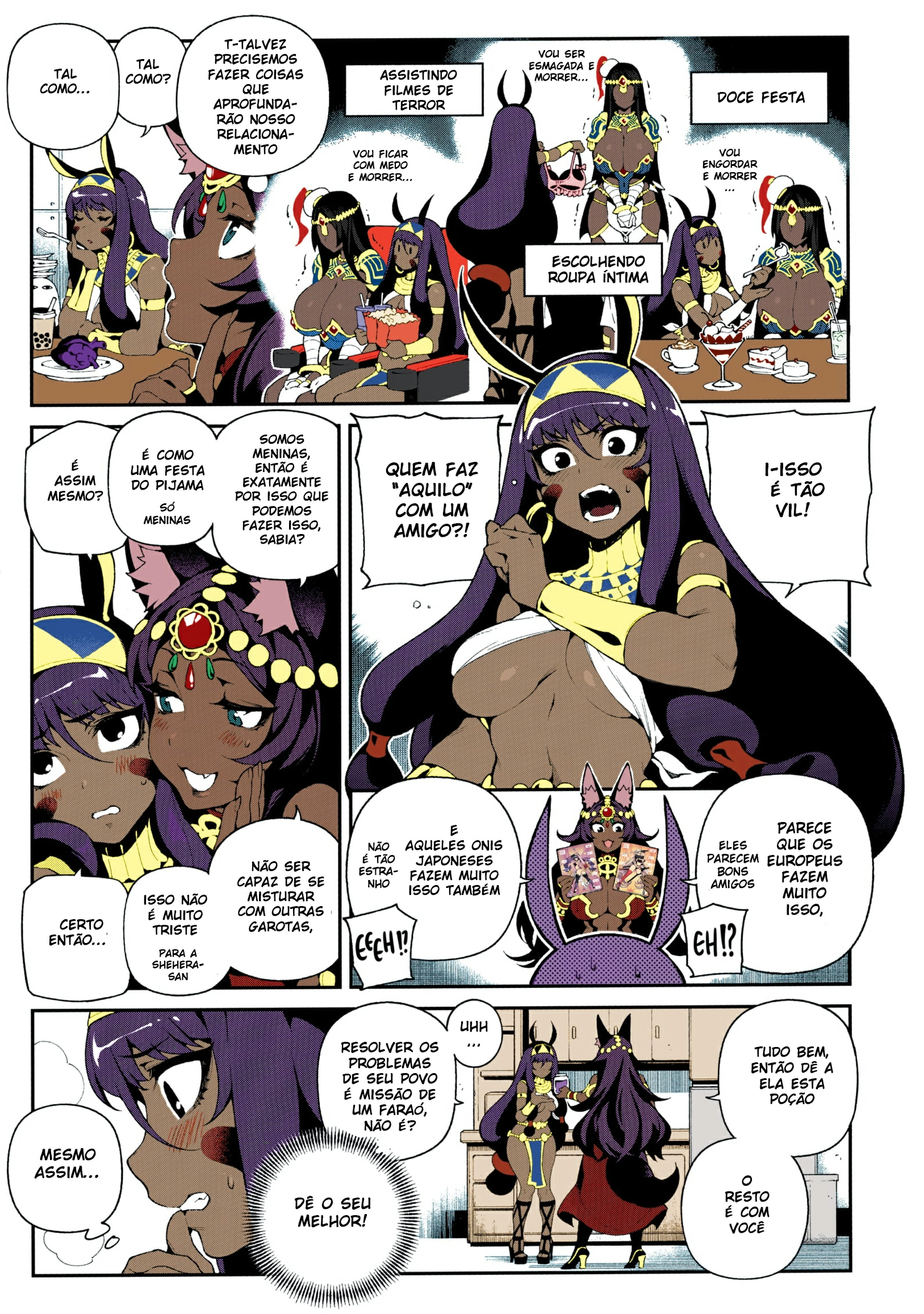 CHALDEA MANIA - Trio Brown by Abi Kamesennin, Hirame