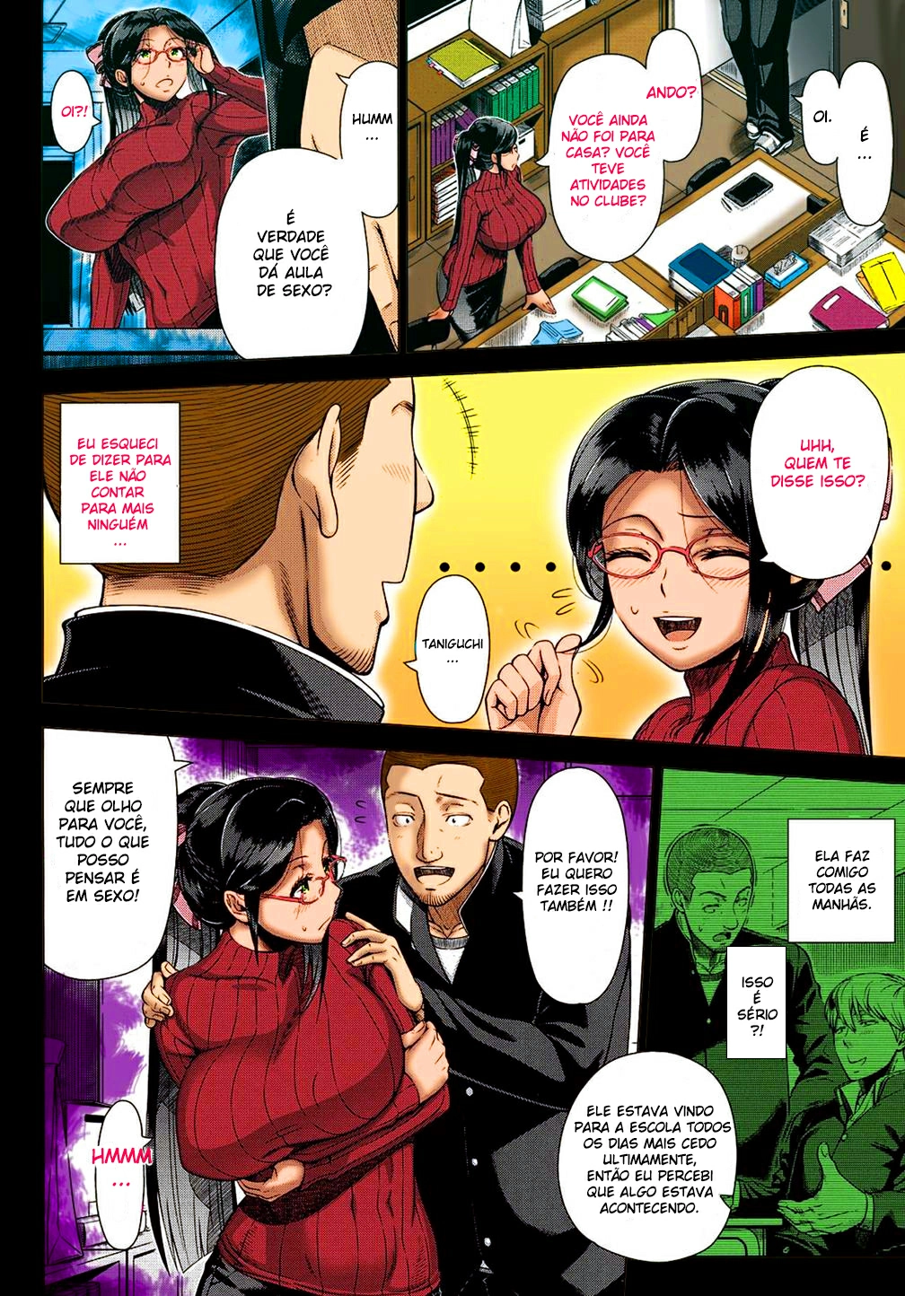 Yukino Sensei No Seikyouiku | Hajimete no Hitozuma 5 (Colorido) by Shino... Yu...