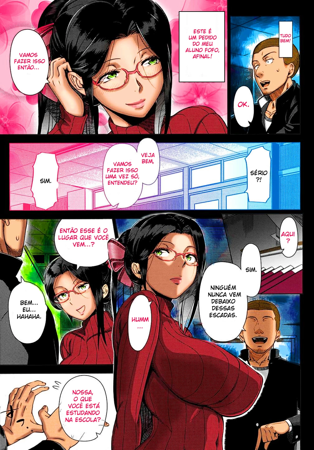 Yukino Sensei No Seikyouiku | Hajimete no Hitozuma 5 (Colorido) by Shino... Yu...
