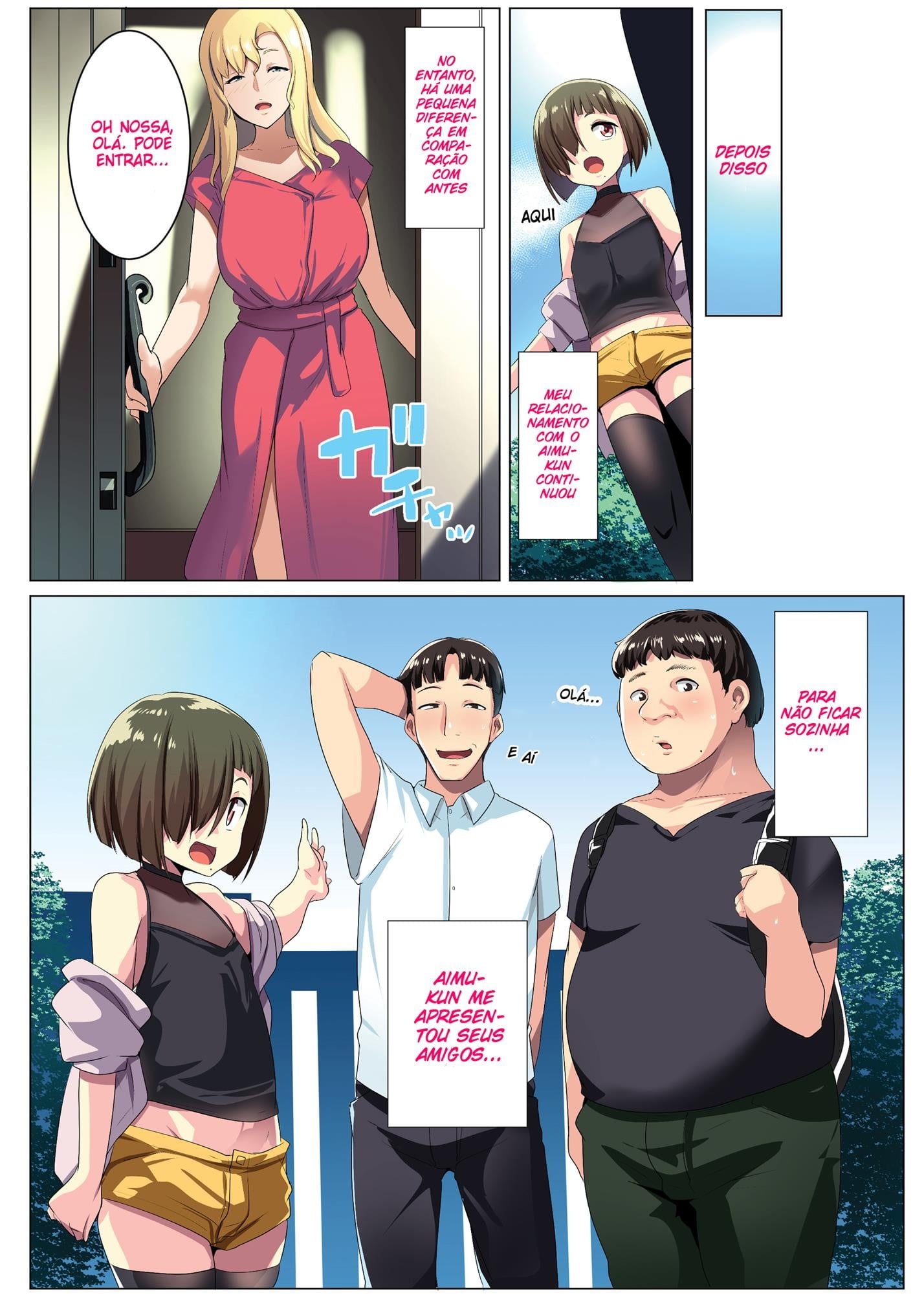 Kinpatsu Tsuma no Otomodachi by Muneshiro