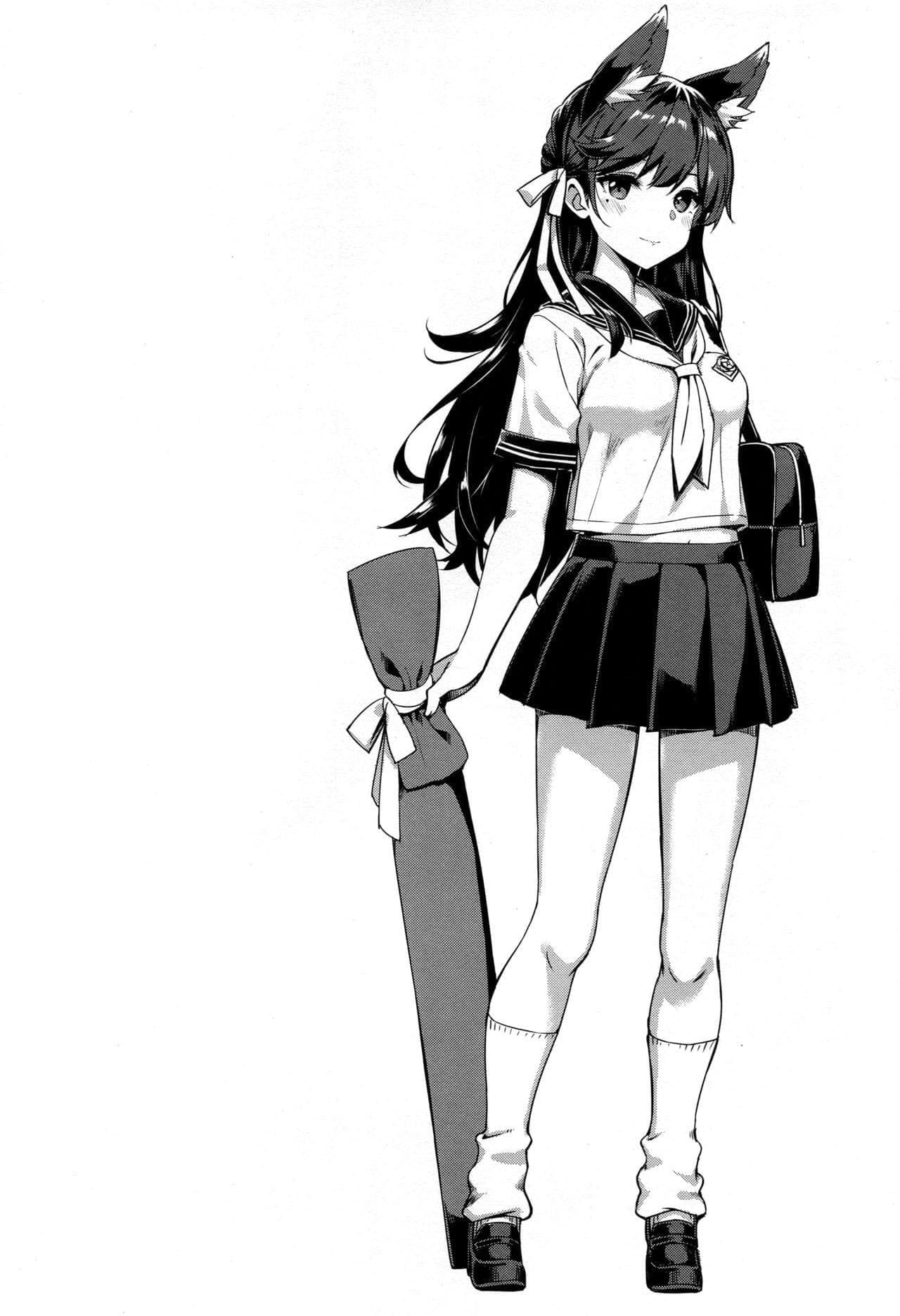 Sailor Atago to Sakuranbo by TakayaKi