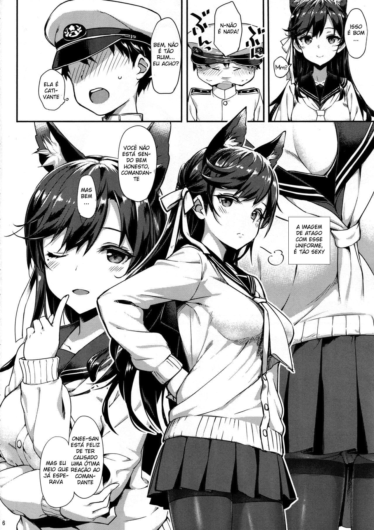 Sailor Atago to Sakuranbo by TakayaKi