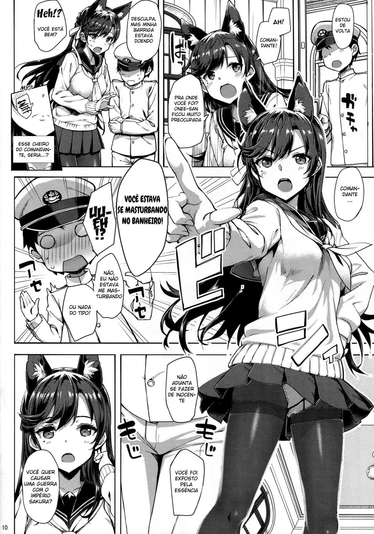 Sailor Atago to Sakuranbo by TakayaKi