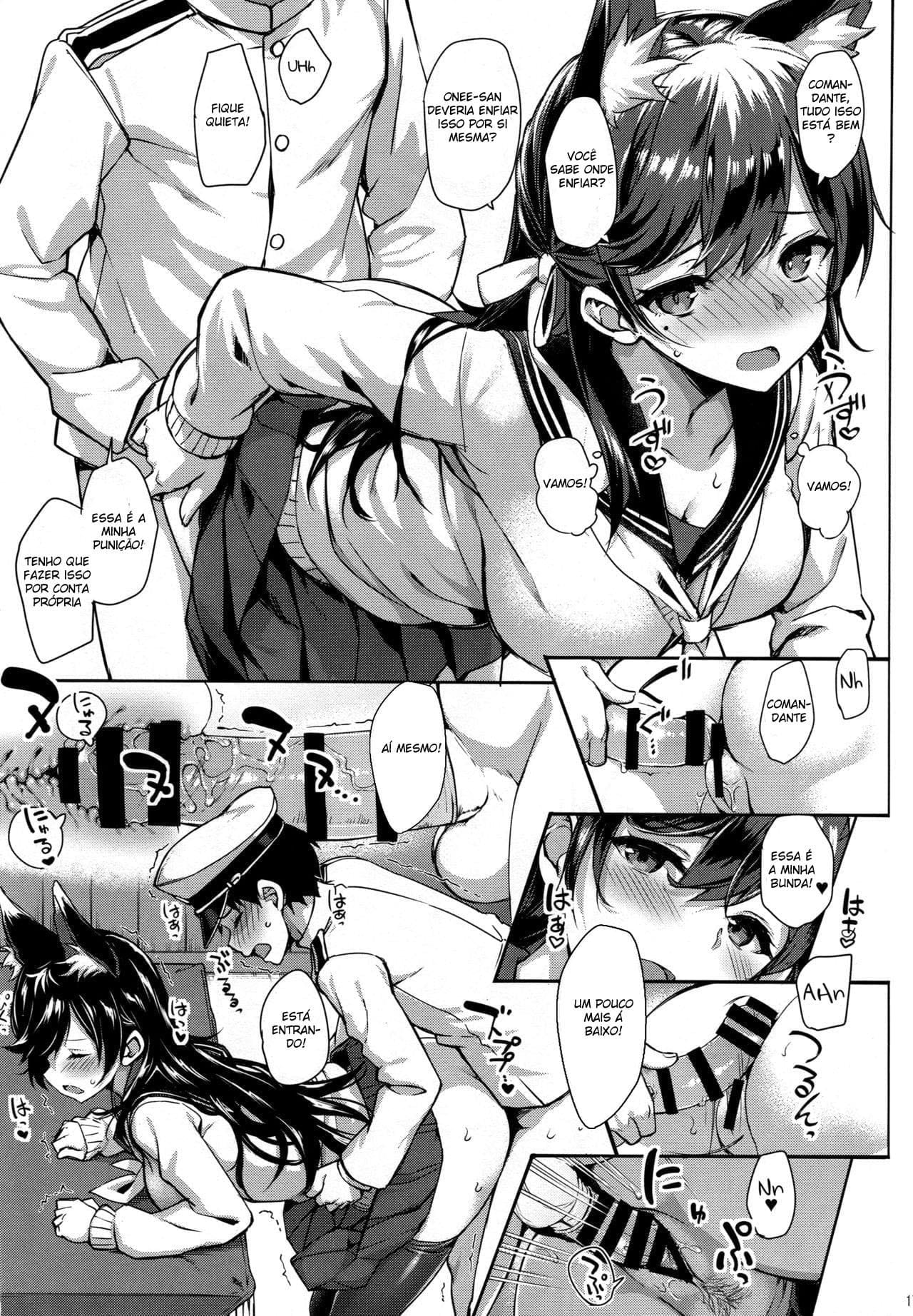 Sailor Atago to Sakuranbo by TakayaKi