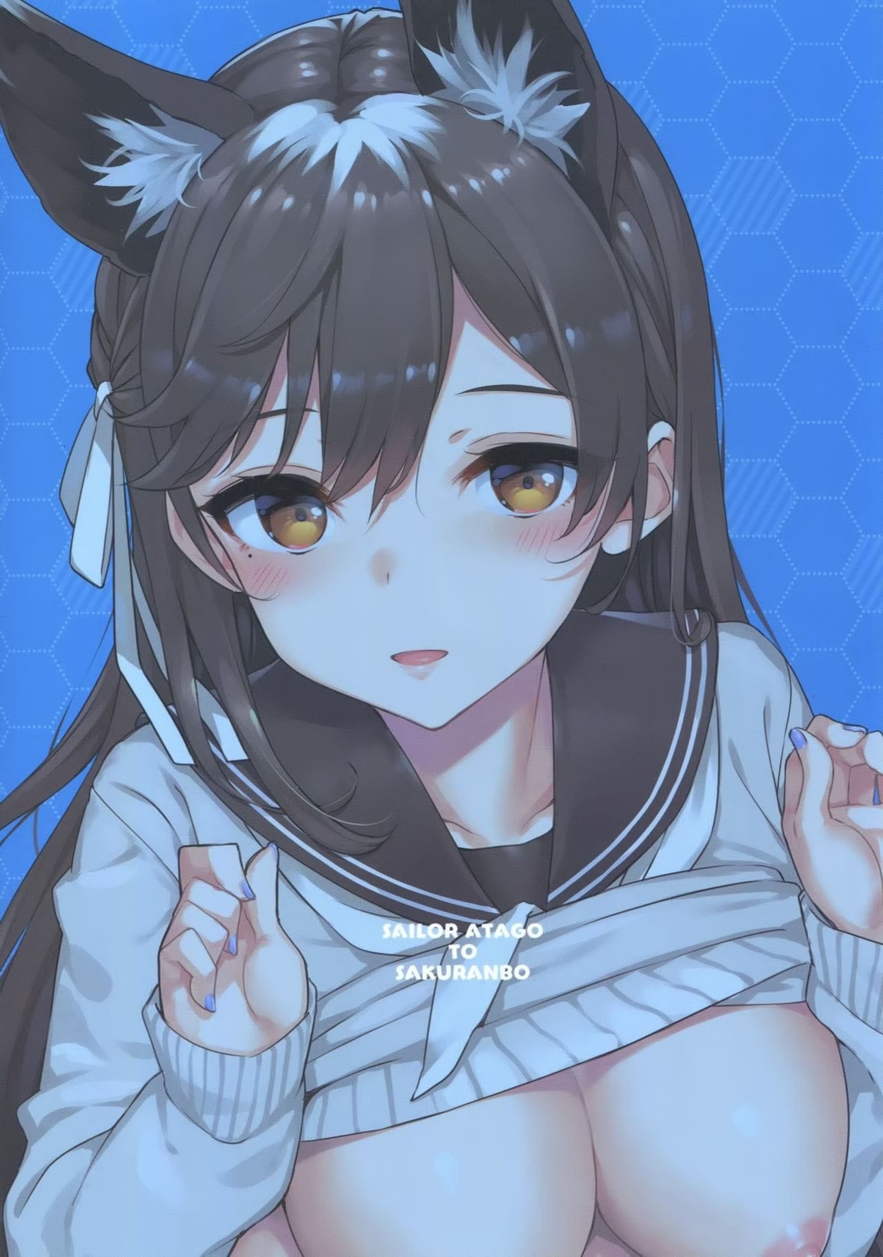 Sailor Atago to Sakuranbo by TakayaKi