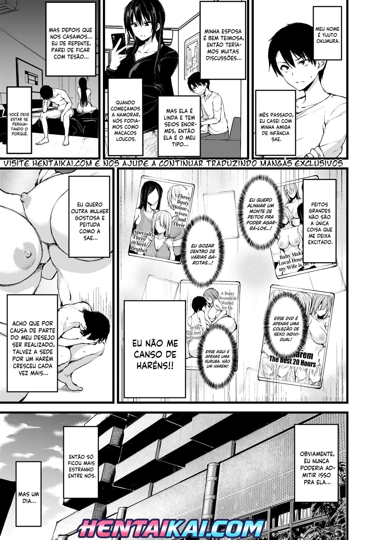 Kyonyuu ga Futari Inai to Bokki shinai Otto no Tame ni Tomodachi o Tsurete kita Tsuma by Tachi... O...