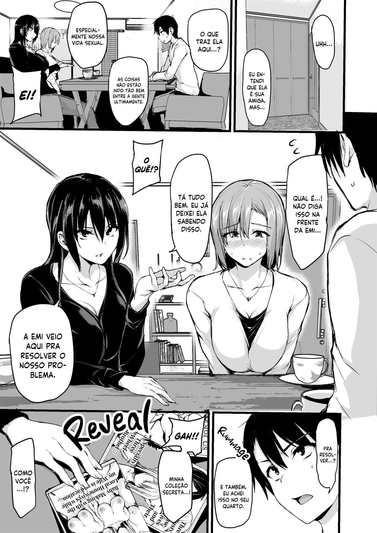 Kyonyuu ga Futari Inai to Bokki shinai Otto no Tame ni Tomodachi o Tsurete kita Tsuma by Tachi... O...