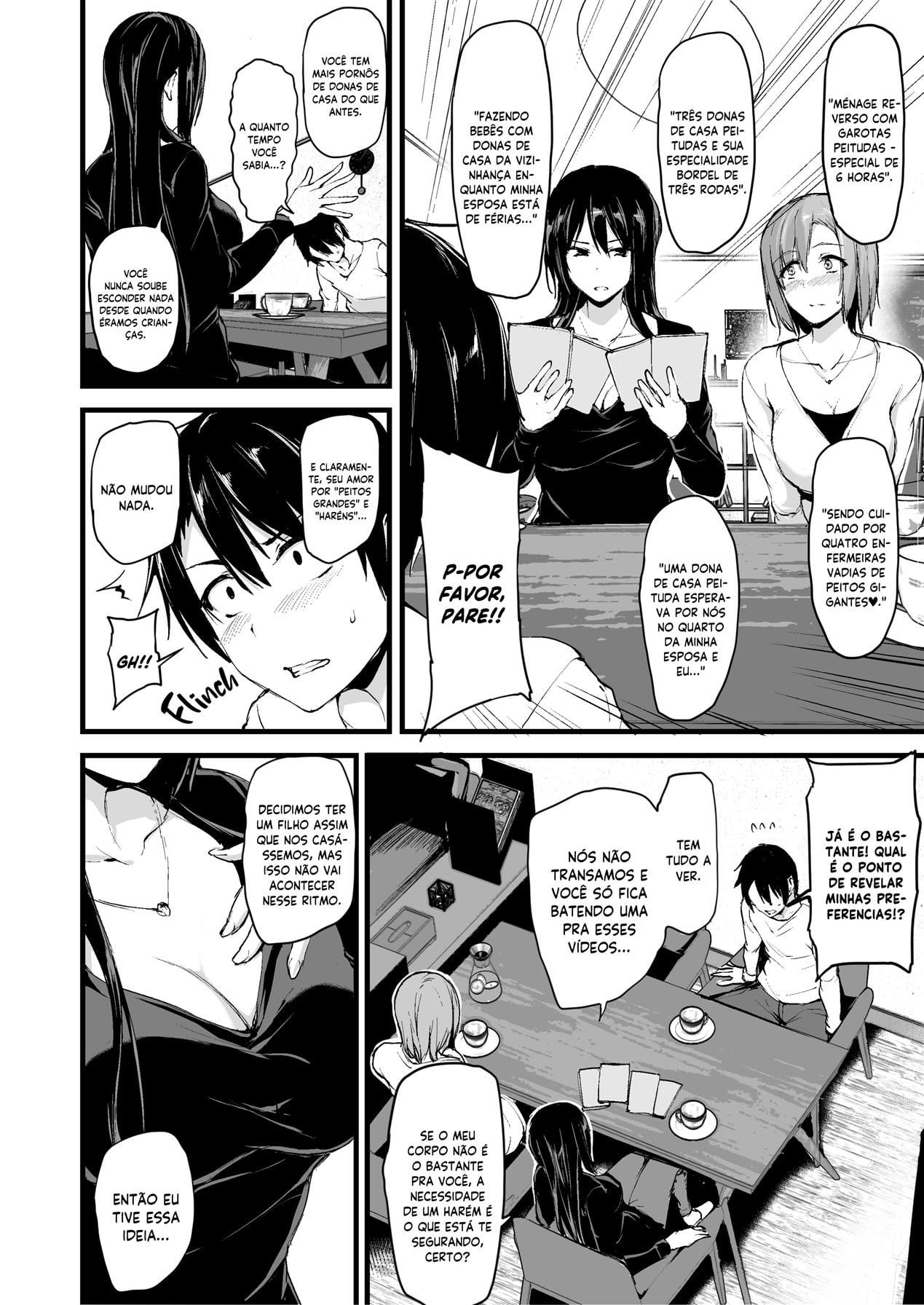 Kyonyuu ga Futari Inai to Bokki shinai Otto no Tame ni Tomodachi o Tsurete kita Tsuma by Tachi... O...