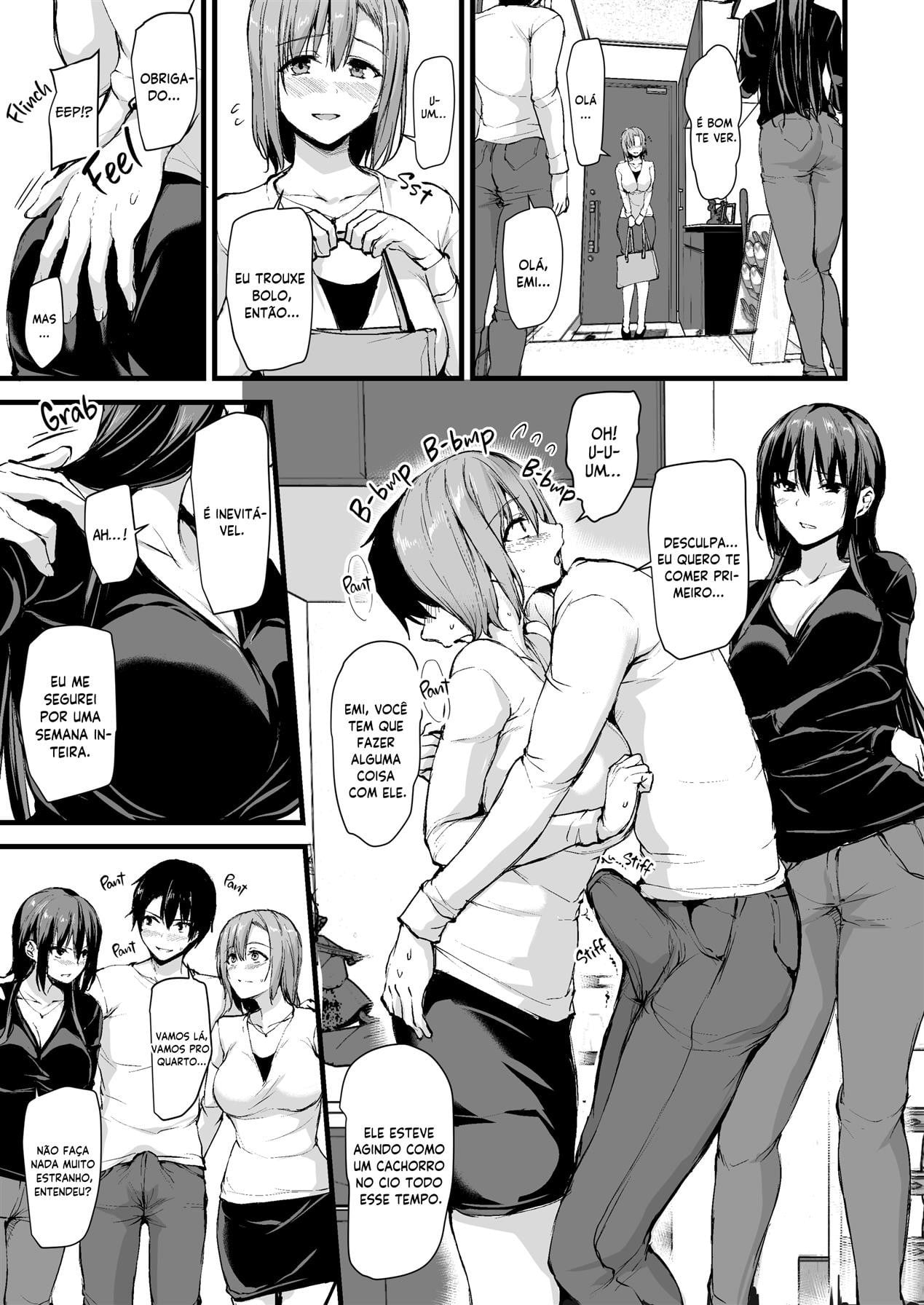 Kyonyuu ga Futari Inai to Bokki shinai Otto no Tame ni Tomodachi o Tsurete kita Tsuma by Tachi... O...