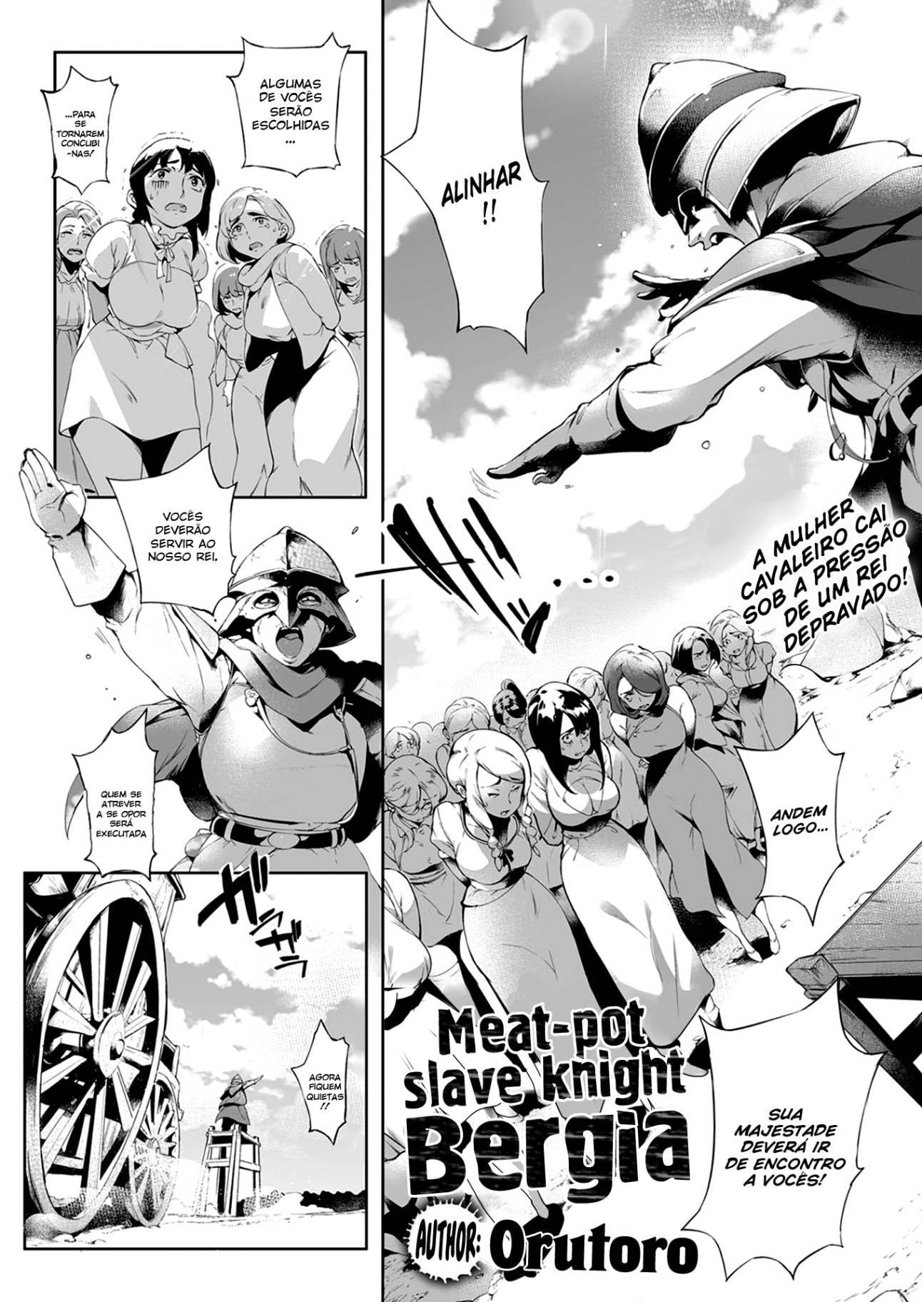 Nikutsubo Dorei Kishi Bergia by Oltlo
