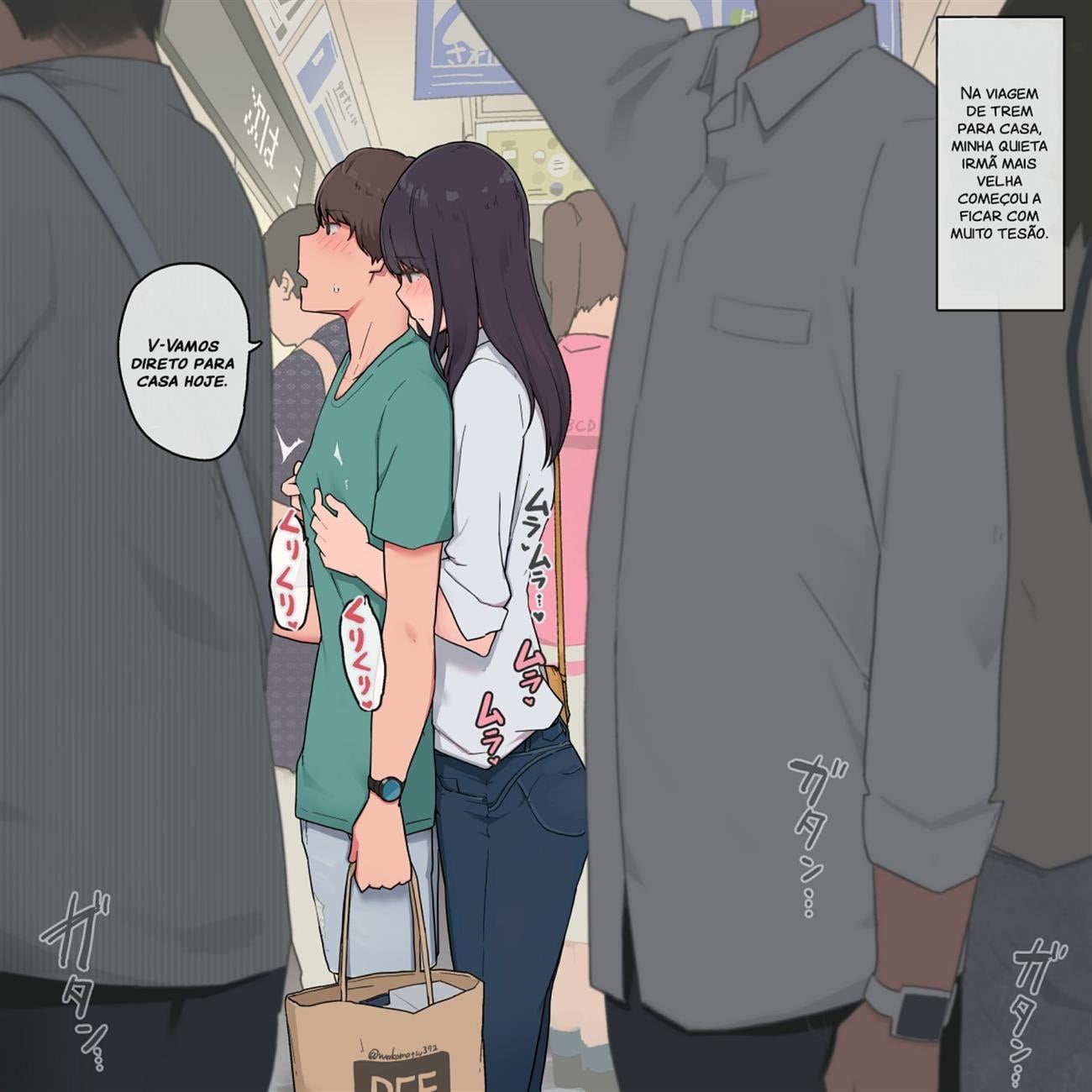 Otouto o Isei to Shite Isshiki Shite Shimau Mukuchi na Onee-chan by Wakamatsu