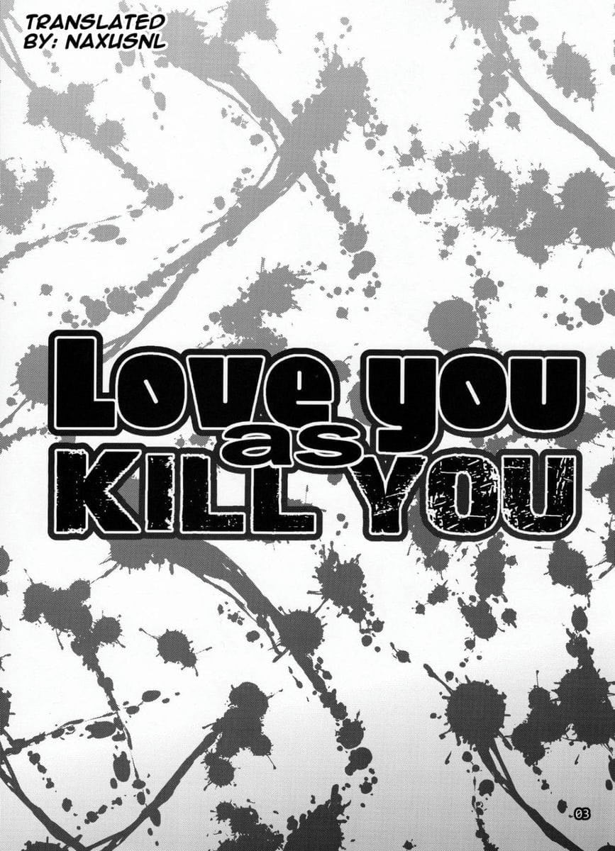 Love you as Kill you by Chiba Toshirou