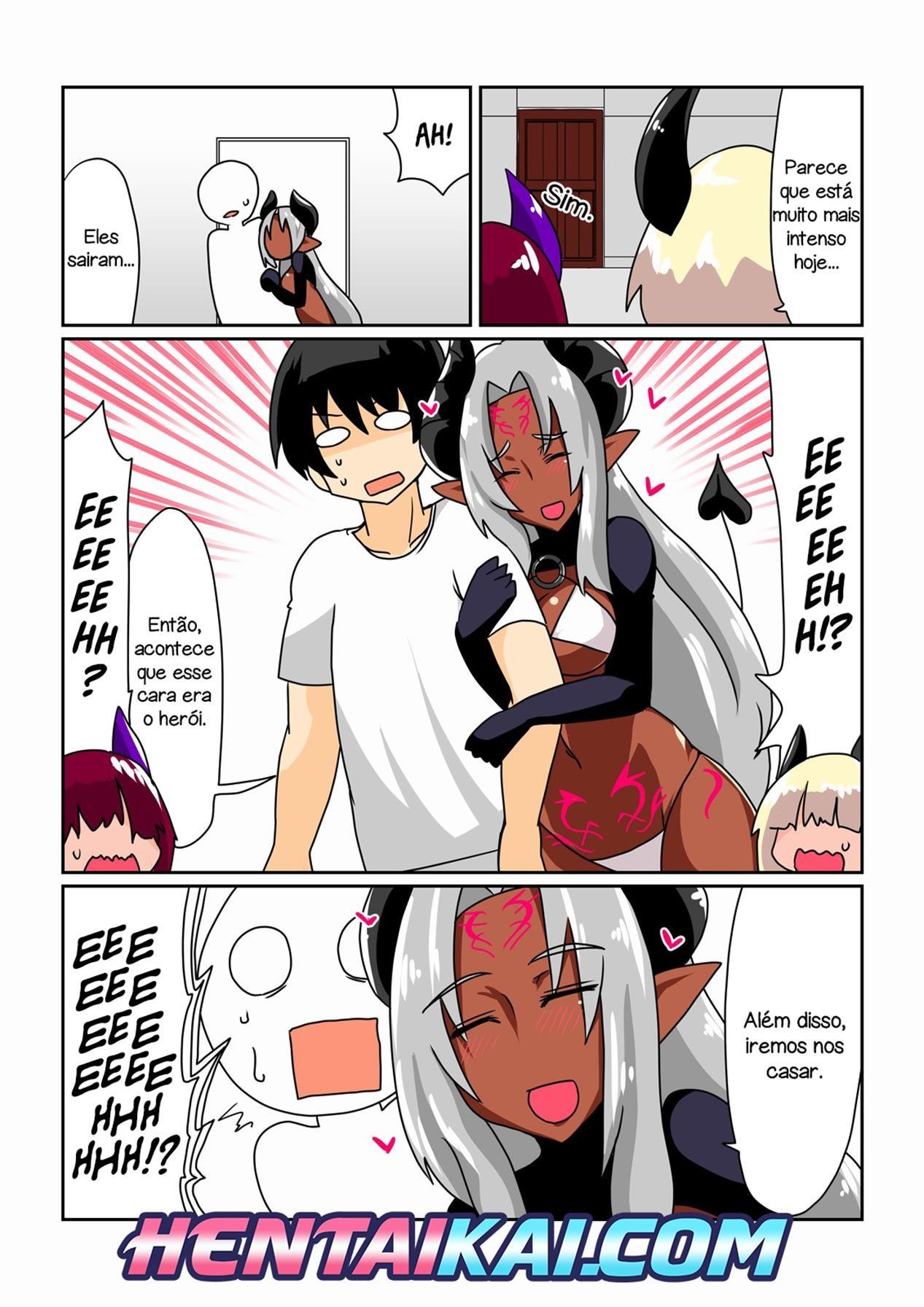 Kasshoku Akuma ni Tsukamatte by Hroz