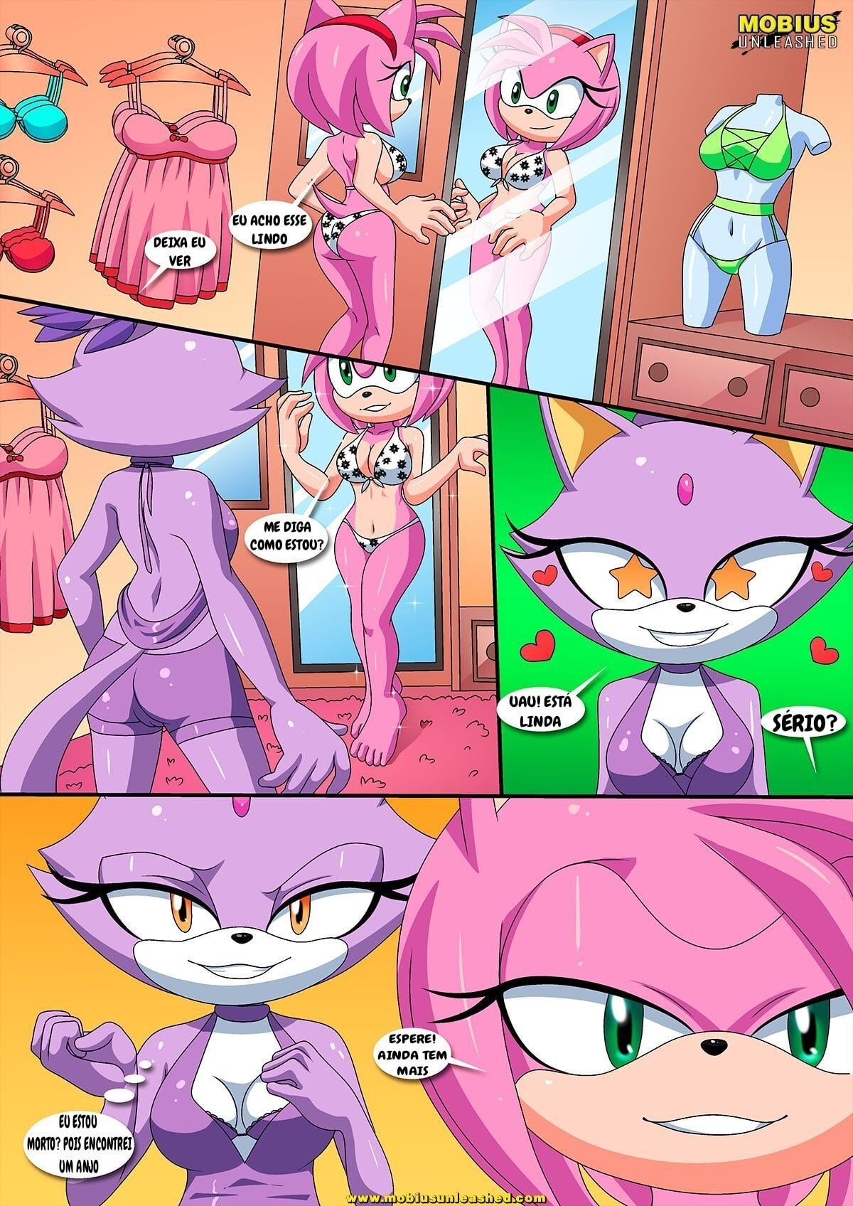 Burning Love (Sonic The Hedgehog) by Palcomix