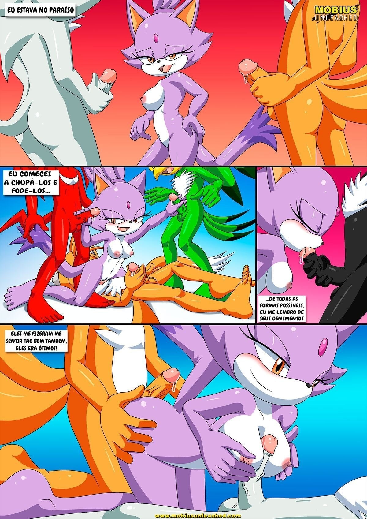 Burning Love (Sonic The Hedgehog) by Palcomix