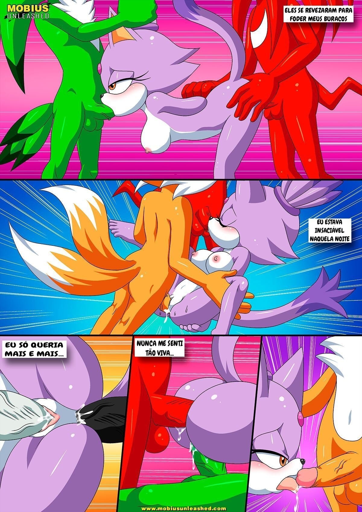 Burning Love (Sonic The Hedgehog) by Palcomix