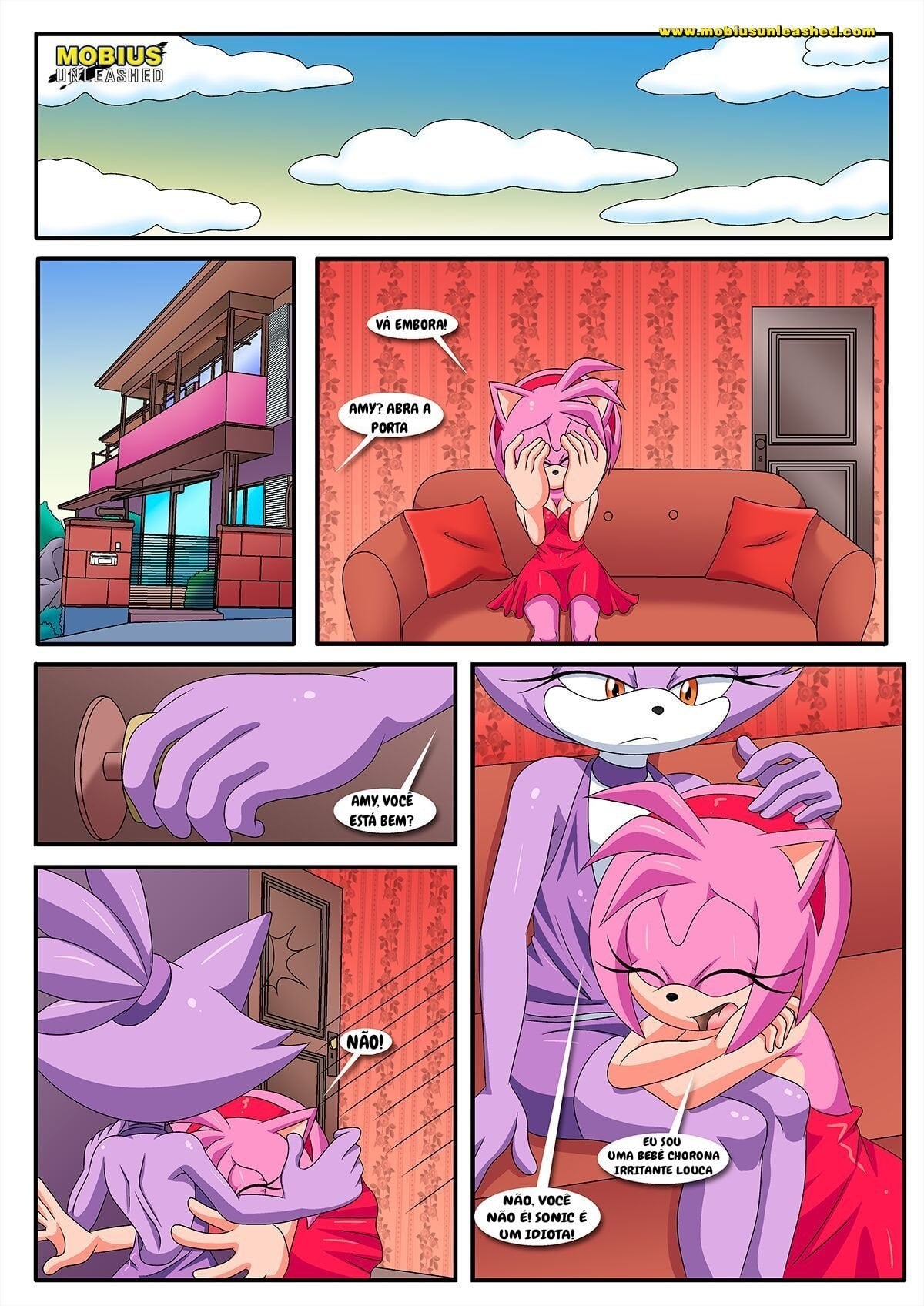 Burning Love (Sonic The Hedgehog) by Palcomix