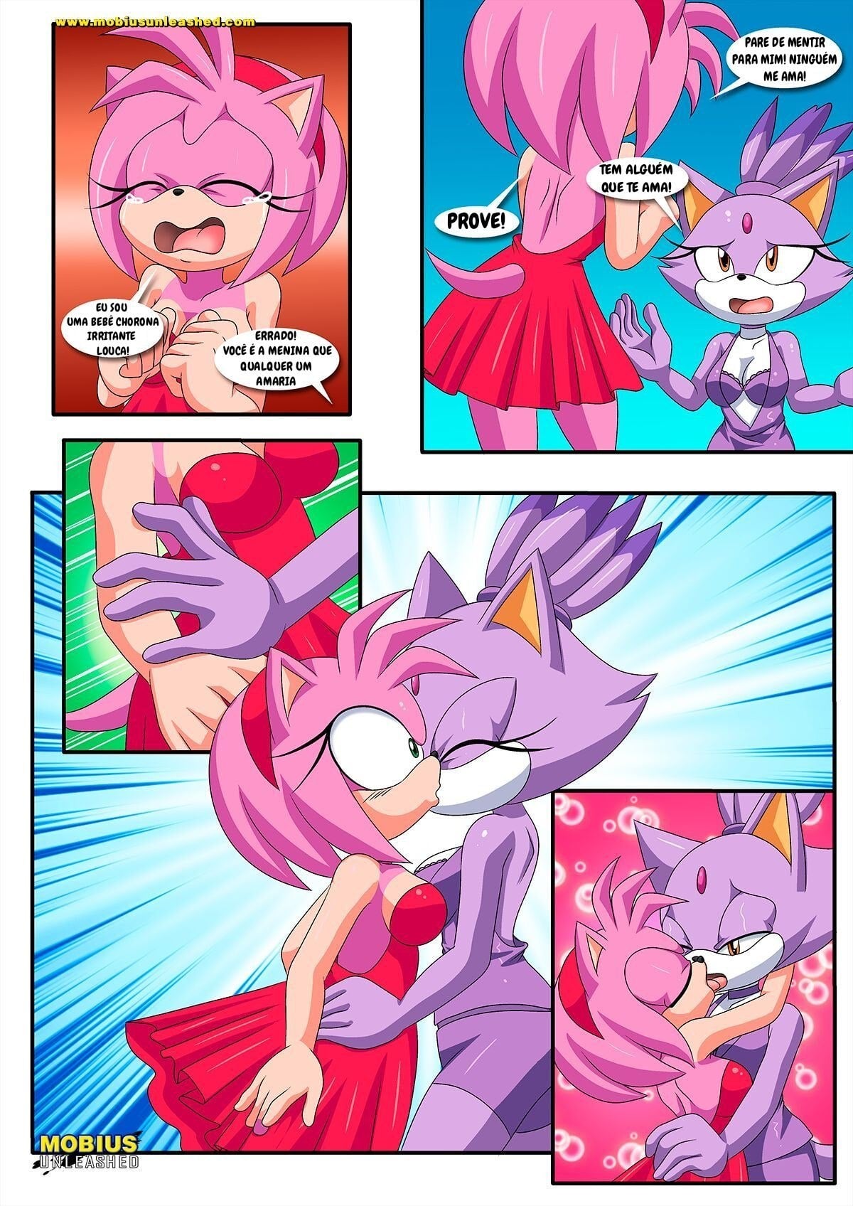 Burning Love (Sonic The Hedgehog) by Palcomix