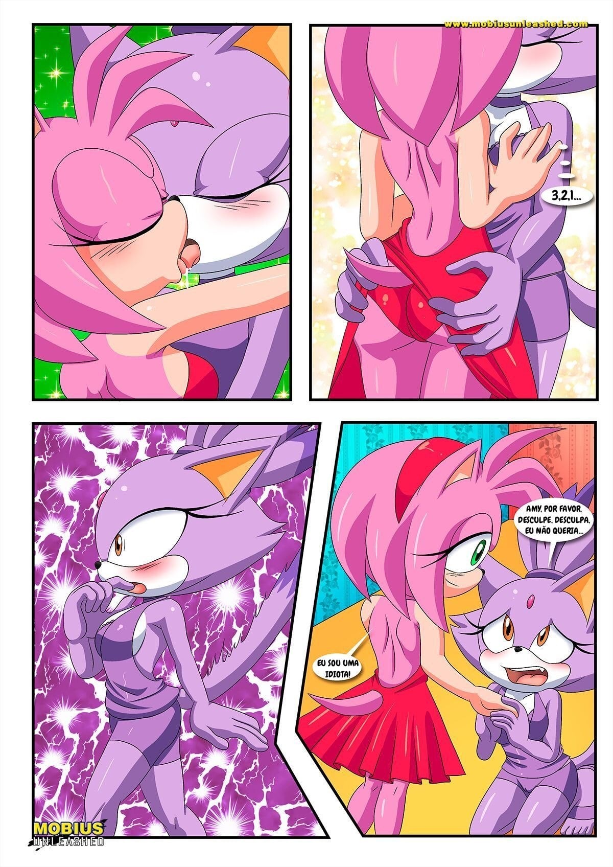 Burning Love (Sonic The Hedgehog) by Palcomix