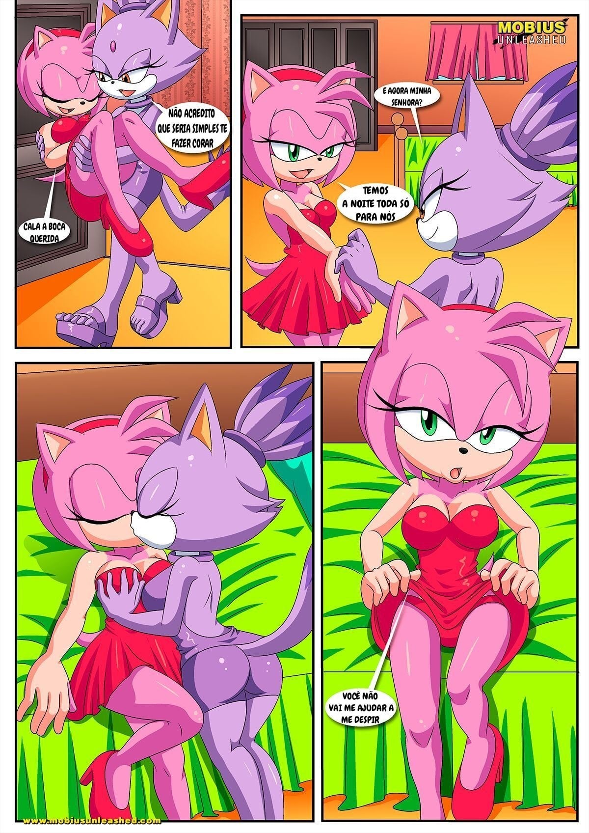 Burning Love (Sonic The Hedgehog) by Palcomix