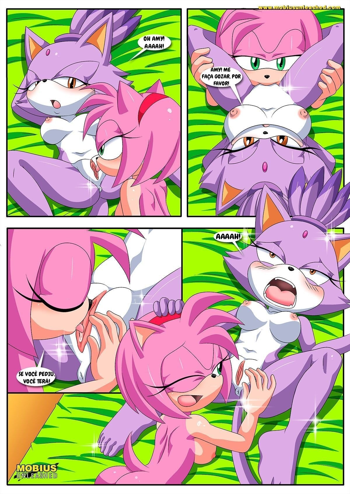 Burning Love (Sonic The Hedgehog) by Palcomix