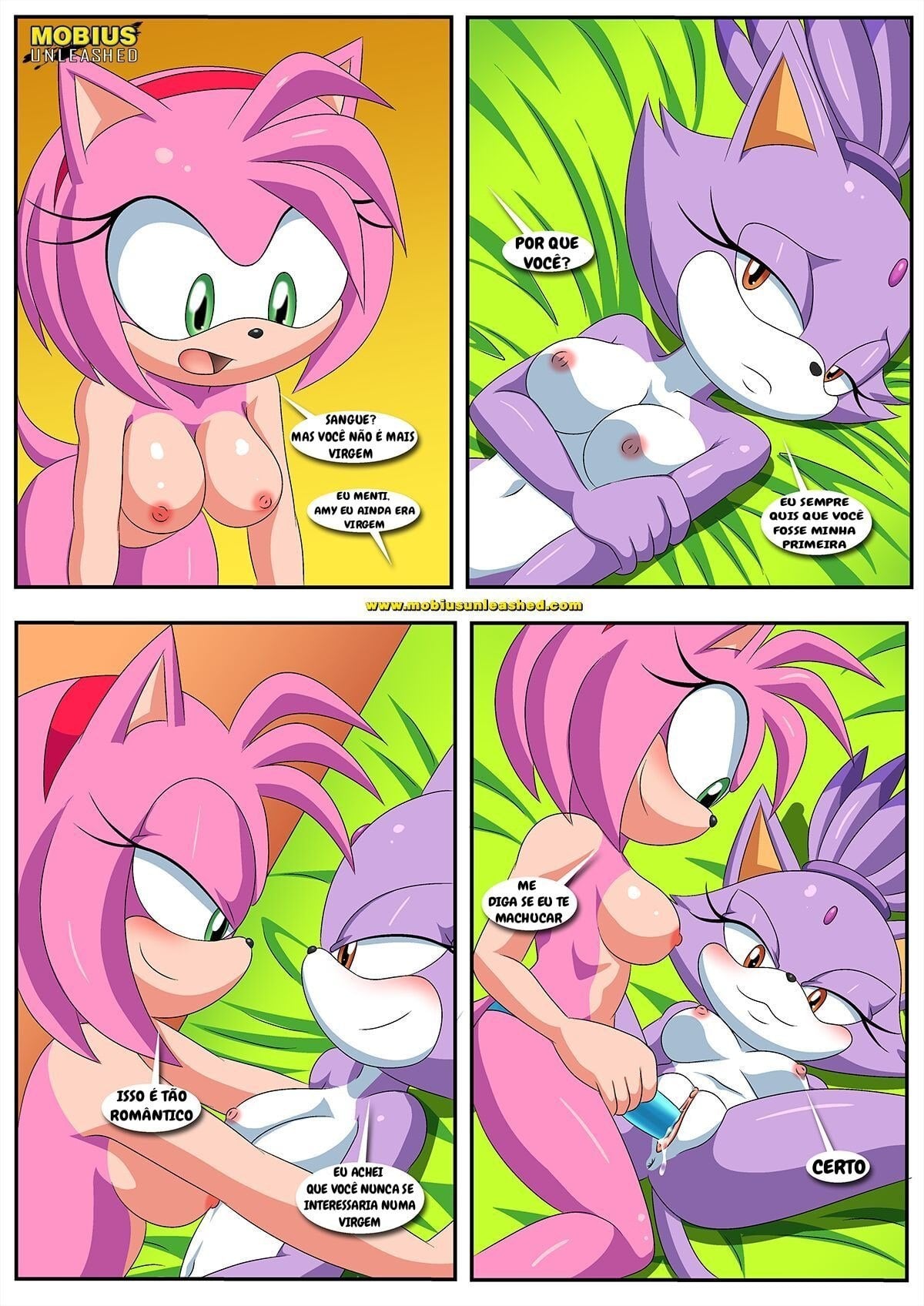 Burning Love (Sonic The Hedgehog) by Palcomix