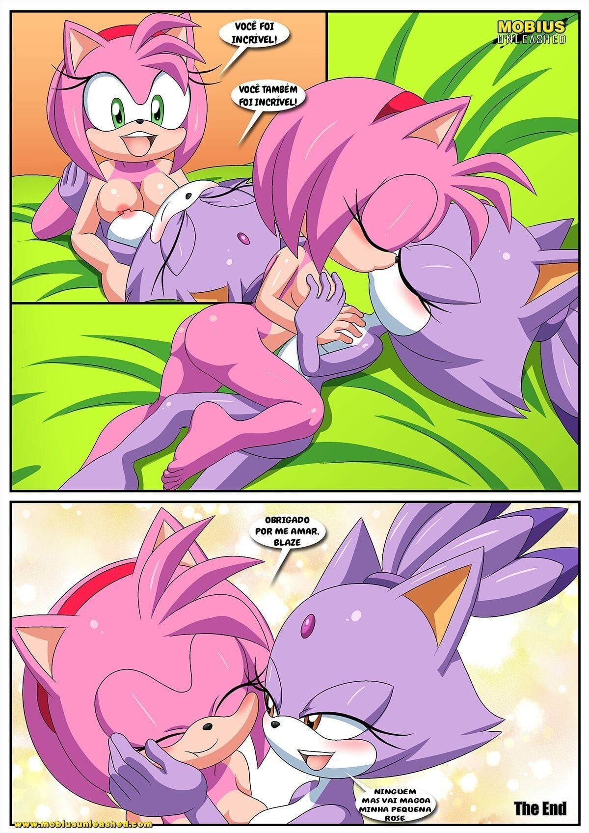 Burning Love (Sonic The Hedgehog) by Palcomix
