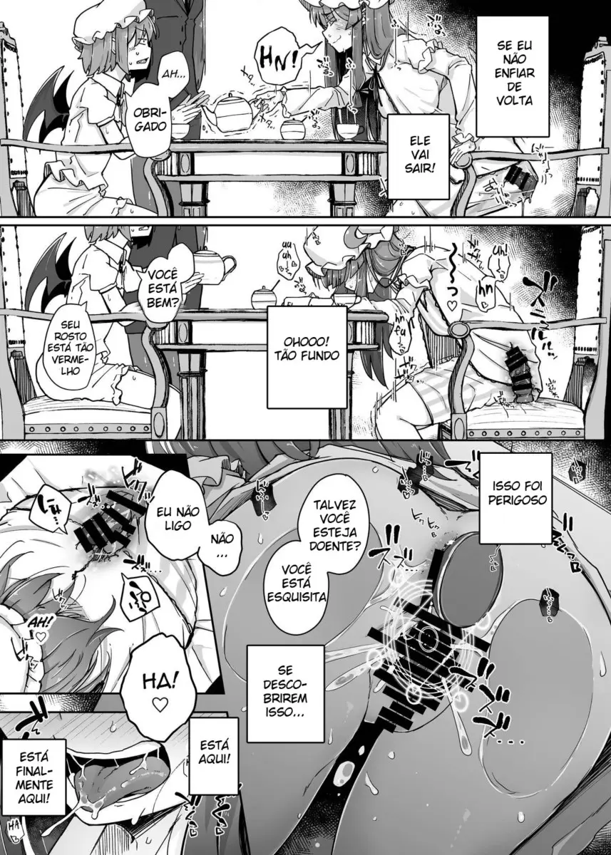 Ana to Muttsuri Dosukebe Daitoshokan 3 by flan...