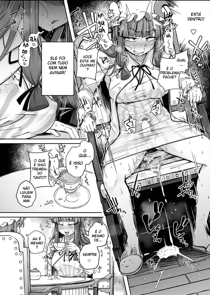 Ana to Muttsuri Dosukebe Daitoshokan 3 by flan...