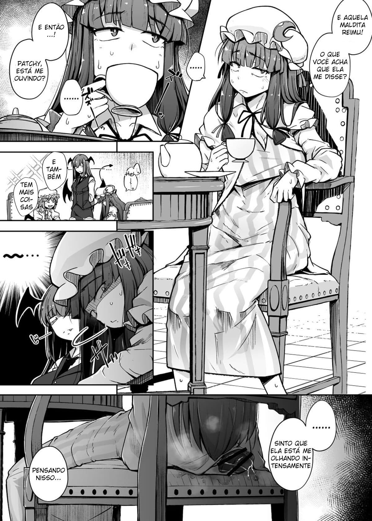 Ana to Muttsuri Dosukebe Daitoshokan 4 by flan...